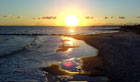 Sonnenaufgang am Ostsee-Strand